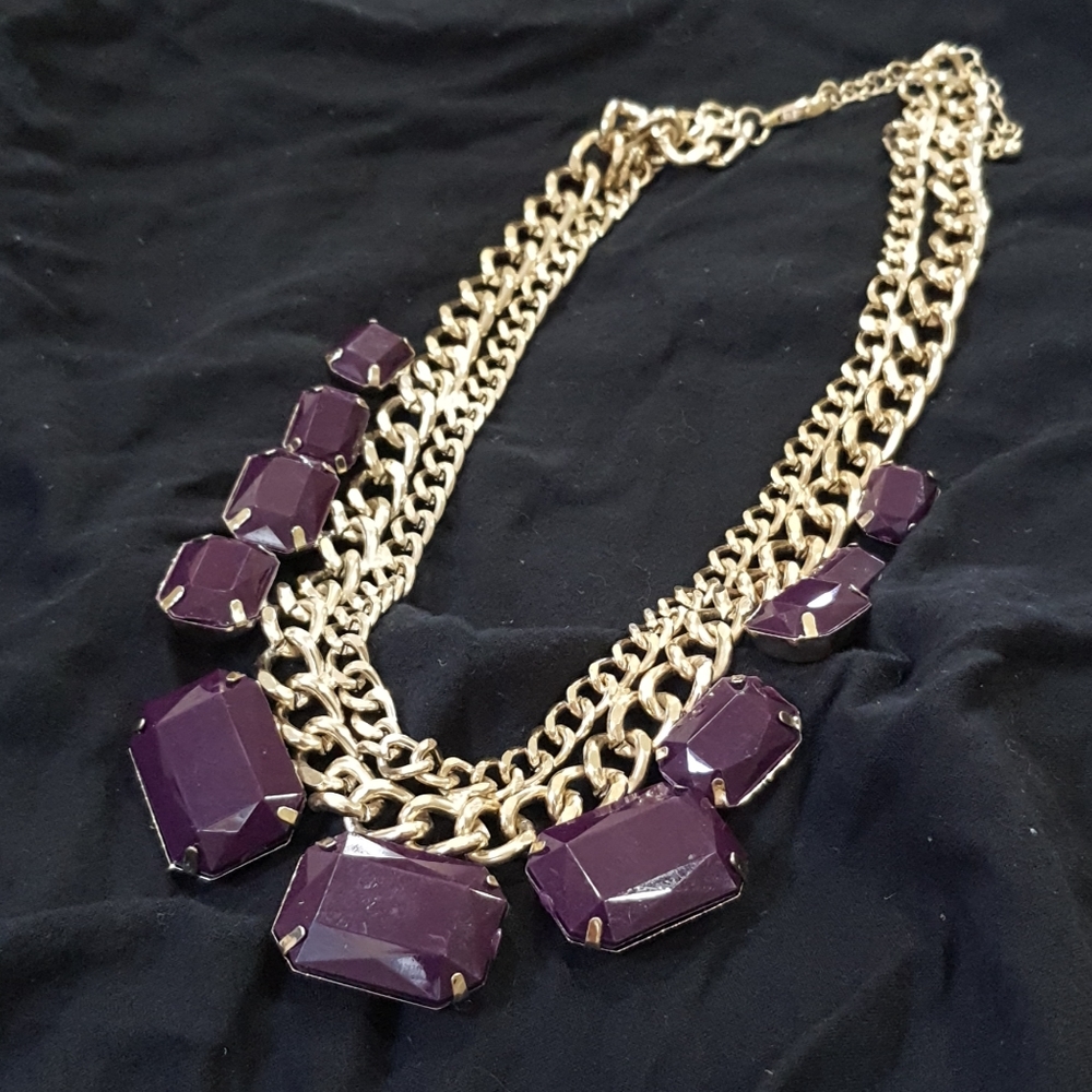 Large statement necklace